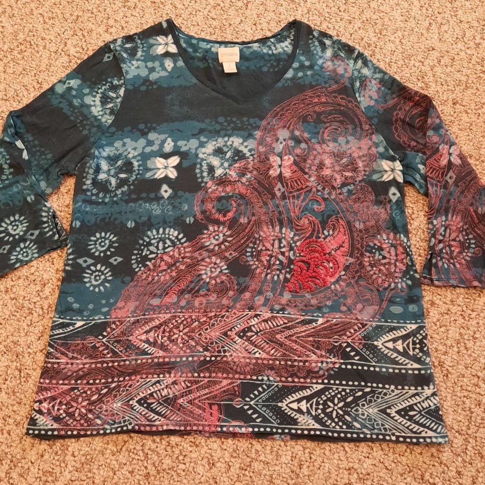 Chico 3/4 sleeve shirt